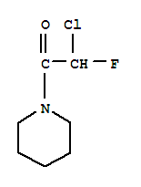 (7ci,8ci,9ci)-1-(氯氟乙酰基)-哌啶結(jié)構(gòu)式_321-77-7結(jié)構(gòu)式