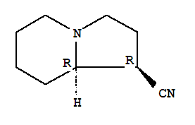(1R,8aR)-八氫-1-吲哚嗪甲腈結構式_327158-23-6結構式