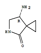 (7R)-7-氨基-5-氮雜螺[2.4]庚烷-4-酮結(jié)構(gòu)式_328405-11-4結(jié)構(gòu)式