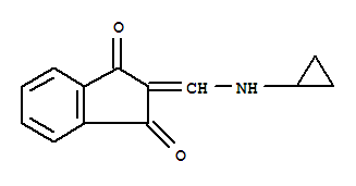 1H-indene-1,3(2h)-dione, 2-[(cyclopropylamino)methylene]- (9ci) Structure,331859-34-8Structure