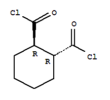 (1R,2R)-1,2-環(huán)己烷二羰基二氯化物結構式_33209-25-5結構式