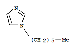 1-己基咪唑結(jié)構(gòu)式_33529-01-0結(jié)構(gòu)式