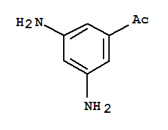3,5-二氨基苯乙酮結(jié)構(gòu)式_33786-92-4結(jié)構(gòu)式