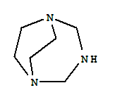 1,3,5-三氮雜雙環(huán)[3.2.2]壬烷(9ci)結(jié)構(gòu)式_343264-98-2結(jié)構(gòu)式