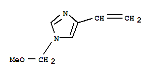 1H-imidazole,4-ethenyl-1-(methoxymethyl)-(9ci)Structure,343880-83-1Structure 1H-imidazole,4-ethenyl-1-(methoxymethyl)-(9ci) Structure,343880-83-1Structure