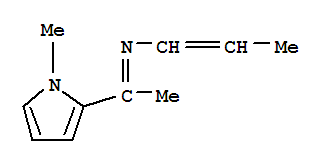 (9Ci)-N-[1-(1-甲基-1H-吡咯-2-基)亞乙基]-1-丙烯-1-胺結(jié)構(gòu)式_344774-52-3結(jié)構(gòu)式