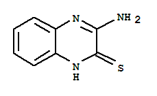 (9ci)-3-氨基-2(1H)-喹噁啉硫酮結(jié)構(gòu)式_34972-19-5結(jié)構(gòu)式