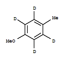 4-Methoxytoluene-2,3,5,6-d4Structure,350818-57-4Structure 4-Methoxytoluene-2,3,5,6-d4 Structure,350818-57-4Structure