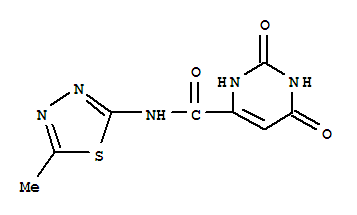 1,2,3,6-四氫-N-(5-甲基-1,3,4-噻二唑-2-基)-4-嘧啶羧酰胺結(jié)構(gòu)式_356792-83-1結(jié)構(gòu)式