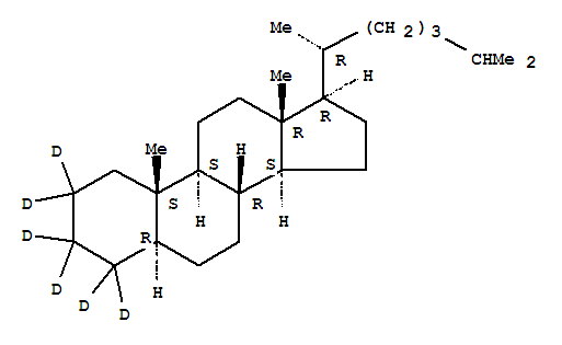 Cholestane-2,2,3,3,4,4-d6Structure,358731-18-7Structure Cholestane-2,2,3,3,4,4-d6 Structure,358731-18-7Structure