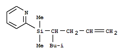 (9CI)-2-[二甲基 [1-(2-甲基丙基)-3-丁烯]甲硅烷基]-吡啶結(jié)構(gòu)式_358782-88-4結(jié)構(gòu)式