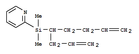 (9CI)-2-[二甲基 [1-(2-丙烯基)-4-戊烯基]甲硅烷基]-吡啶結(jié)構(gòu)式_358782-92-0結(jié)構(gòu)式