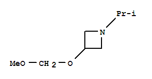 (9ci)-3-(甲氧基甲氧基)-1-(1-甲基乙基)-氮雜丁烷結(jié)構(gòu)式_35995-40-5結(jié)構(gòu)式