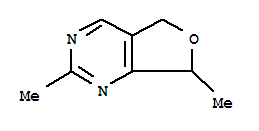 (9ci)-5,7-二氫-2,7-二甲基-呋喃并[3,4-d]嘧啶結(jié)構(gòu)式_36267-77-3結(jié)構(gòu)式