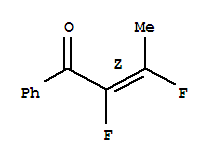 (2Z)-2,3-二氟-1-苯基-2-丁烯-1-酮結(jié)構(gòu)式_366799-75-9結(jié)構(gòu)式