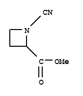 2-Azetidinecarboxylicacid,1-cyano-,methylester(9ci)Structure,367906-59-0Structure 2-Azetidinecarboxylicacid,1-cyano-,methylester(9ci) Structure,367906-59-0Structure