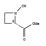 2-Azetidinecarboxylicacid,1-cyano-,methylester,(2s)-(9ci)Structure,367906-72-7Structure 2-Azetidinecarboxylicacid,1-cyano-,methylester,(2s)-(9ci) Structure,367906-72-7Structure