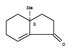 1H-inden-1-one,2,3,3a,4,5,6-hexahydro-3a-methyl-,(3as)-(9ci)Structure,368875-09-6Structure 1H-inden-1-one,2,3,3a,4,5,6-hexahydro-3a-methyl-,(3as)-(9ci) Structure,368875-09-6Structure