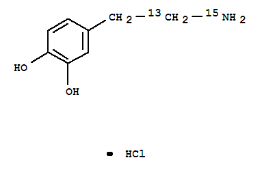 鹽酸多巴胺-13C,15N結(jié)構(gòu)式_369656-74-6結(jié)構(gòu)式