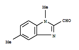 1H-benzimidazole-2-carboxaldehyde,1,5-dimethyl-(9ci)Structure,37735-10-7Structure 1H-benzimidazole-2-carboxaldehyde,1,5-dimethyl-(9ci) Structure,37735-10-7Structure