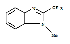 1H-benzimidazole,1-methyl-2-(trifluoromethyl)-(9ci) Structure,384-46-3Structure