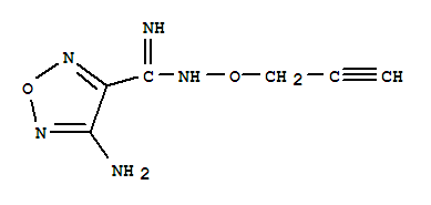 (9ci)-4-氨基-n-(2-丙炔氧基)-1,2,5-噁二唑-3-羧酰胺結構式_384860-42-8結構式