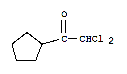 Ethanone, 2,2-dichloro-1-cyclopentyl-(9ci)Structure,39140-52-8Structure Ethanone, 2,2-dichloro-1-cyclopentyl-(9ci) Structure,39140-52-8Structure