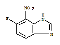 1H-benzimidazole,5-fluoro-4-nitro-(9ci)Structure,391906-61-9Structure 1H-benzimidazole,5-fluoro-4-nitro-(9ci) Structure,391906-61-9Structure