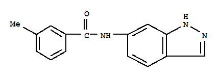 Benzamide, n-1h-indazol-6-yl-3-methyl-(9ci)Structure,401591-09-1Structure Benzamide, n-1h-indazol-6-yl-3-methyl-(9ci) Structure,401591-09-1Structure