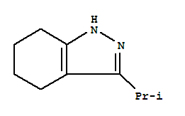 1H-indazole,4,5,6,7-tetrahydro-3-(1-methylethyl)-(9ci)Structure,402512-54-3Structure 1H-indazole,4,5,6,7-tetrahydro-3-(1-methylethyl)-(9ci) Structure,402512-54-3Structure