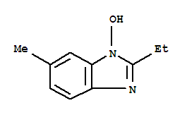 1H-benzimidazole,2-ethyl-1-hydroxy-6-methyl-(9ci)Structure,402571-66-8Structure 1H-benzimidazole,2-ethyl-1-hydroxy-6-methyl-(9ci) Structure,402571-66-8Structure