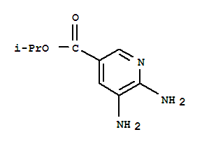 異丙基 5,6-二氨基煙酸結(jié)構(gòu)式_403668-98-4結(jié)構(gòu)式