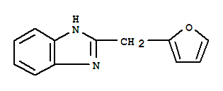 1H-benzimidazole,2-(2-furanylmethyl)-(9ci)Structure,40608-92-2Structure 1H-benzimidazole,2-(2-furanylmethyl)-(9ci) Structure,40608-92-2Structure