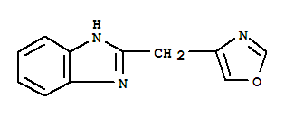 1H-benzimidazole,2-(4-oxazolylmethyl)-(9ci)Structure,40609-31-2Structure 1H-benzimidazole,2-(4-oxazolylmethyl)-(9ci) Structure,40609-31-2Structure