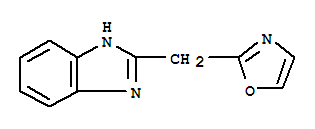 1H-benzimidazole,2-(2-oxazolylmethyl)-(9ci)Structure,40609-32-3Structure 1H-benzimidazole,2-(2-oxazolylmethyl)-(9ci) Structure,40609-32-3Structure