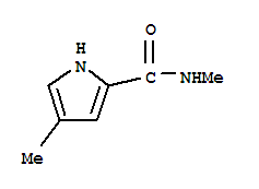 1H-pyrrole-2-carboxamide,n,4-dimethyl-(9ci) Structure,40611-89-0Structure