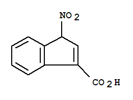 1H-indene-3-carboxylicacid,1-nitro-(9ci)Structure,409110-79-8Structure 1H-indene-3-carboxylicacid,1-nitro-(9ci) Structure,409110-79-8Structure