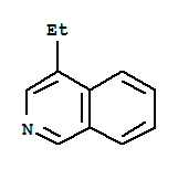 (6ci,9ci)-4-乙基-異喹啉結(jié)構(gòu)式_41219-10-7結(jié)構(gòu)式