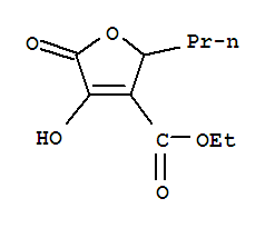 (9ci)-2,5-二氫-4-羥基-5-氧代-2-丙基-3-呋喃羧酸乙酯結(jié)構(gòu)式_412299-21-9結(jié)構(gòu)式