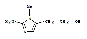 1H-imidazole-5-ethanol,2-amino-1-methyl-(9ci)Structure,412301-16-7Structure 1H-imidazole-5-ethanol,2-amino-1-methyl-(9ci) Structure,412301-16-7Structure
