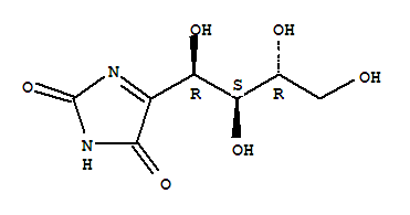 (9ci)-4-[(1r,2s,3r)-1,2,3,4-四羥基丁基]-1H-咪唑-2,5-二酮結(jié)構(gòu)式_419565-11-0結(jié)構(gòu)式