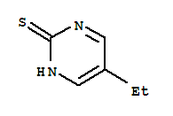 (9ci)-5-乙基-2(1H)-嘧啶硫酮結(jié)構(gòu)式_42783-65-3結(jié)構(gòu)式