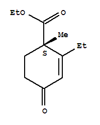 (1s)-(9ci)-2-乙基-1-甲基-4-氧代2-環(huán)己烯-1-羧酸乙酯結(jié)構(gòu)式_428454-90-4結(jié)構(gòu)式