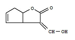 (9ci)-3,3a,6,6a-四氫-3-(羥基亞甲基)-2H-環(huán)戊并[b]呋喃-2-酮結(jié)構(gòu)式_434313-66-3結(jié)構(gòu)式