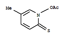 (9ci)-1-(乙?；趸?-5-甲基-2(1H)-吡啶硫酮結(jié)構(gòu)式_434944-72-6結(jié)構(gòu)式