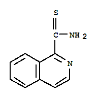 1-異喹啉硫代甲酰胺結(jié)構(gòu)式_435273-39-5結(jié)構(gòu)式