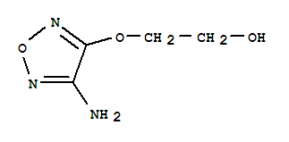 (9ci)-2-[(4-氨基-1,2,5-噁二唑-3-基)氧基]-乙醇結(jié)構式_436088-28-7結(jié)構式