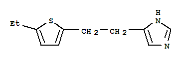 1H-imidazole,4-[2-(5-ethyl-2-thienyl)ethyl]-(9ci) Structure,443923-45-3Structure
