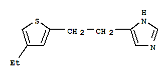 1H-imidazole,4-[2-(4-ethyl-2-thienyl)ethyl]-(9ci) Structure,443923-47-5Structure