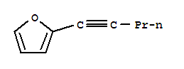 (9ci)-2-(1-戊炔)-呋喃結(jié)構(gòu)式_445424-07-7結(jié)構(gòu)式